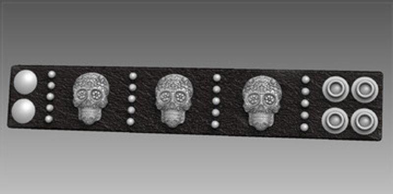 Woman's Sugar Leather Bracelet Adjustable 7.5" 8"