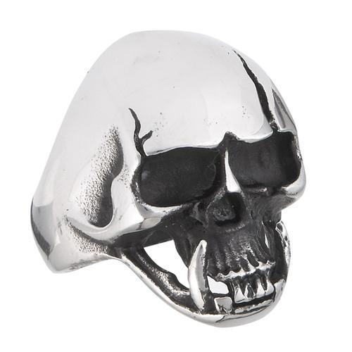 Stainless Steel Skull Ring