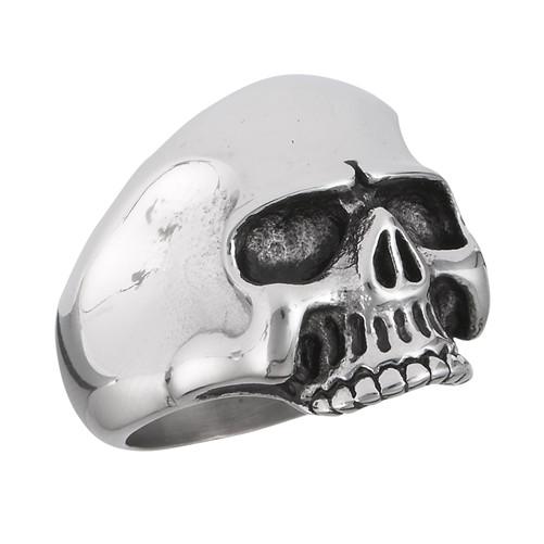 Stainless Steel Skull Ring