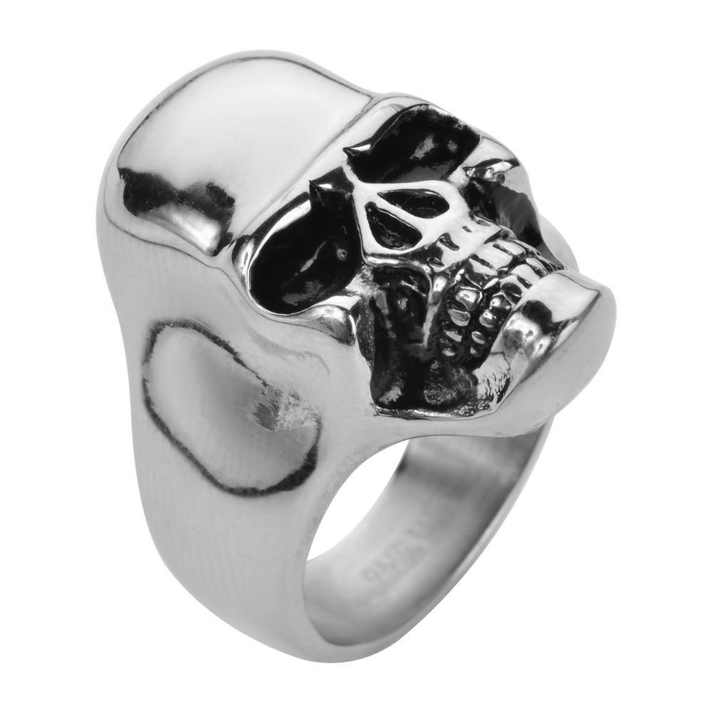 Women's Ring Stainless Steel Lady Biker Jewelry