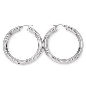 Stainless Steel Hoop Earrings