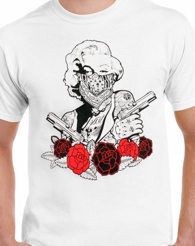 Badass Jewelry MM Artist Men's White T-shirt