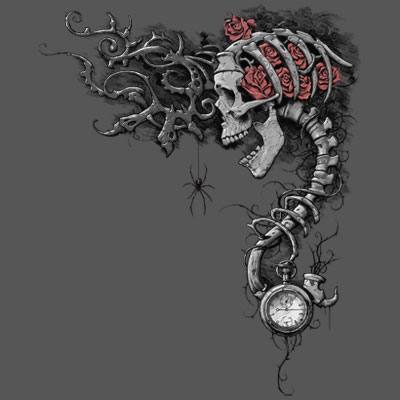 Badass Jewelry Time Keeper Ladies' White T-shirt