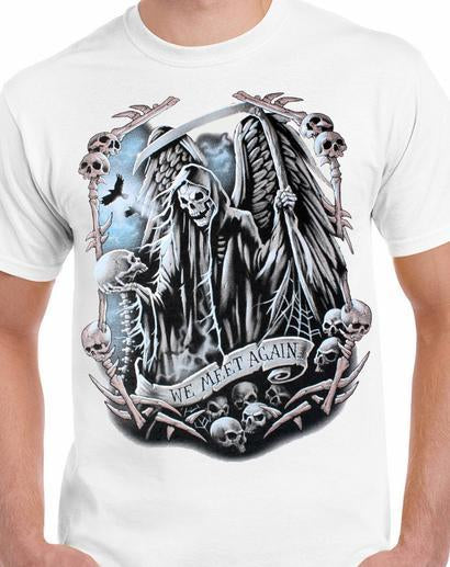Badass Jewelry We Meet Again Men's White T-shirt