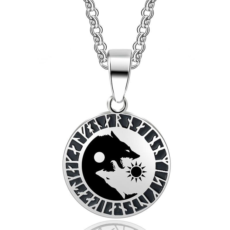 Equilibrium Wolves Necklace