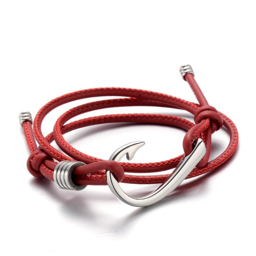 Ultimate Hook Leather Bracelet