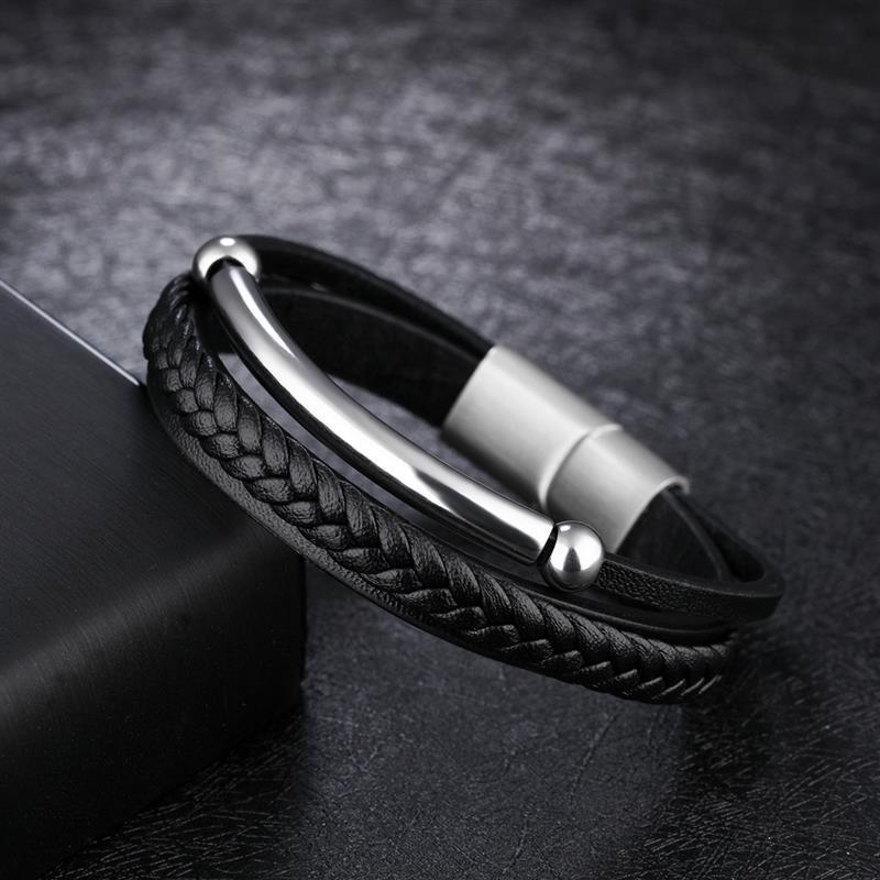 Slash Leather Bracelet – styxstones