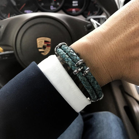 Dragon's Claw Leather Bracelet