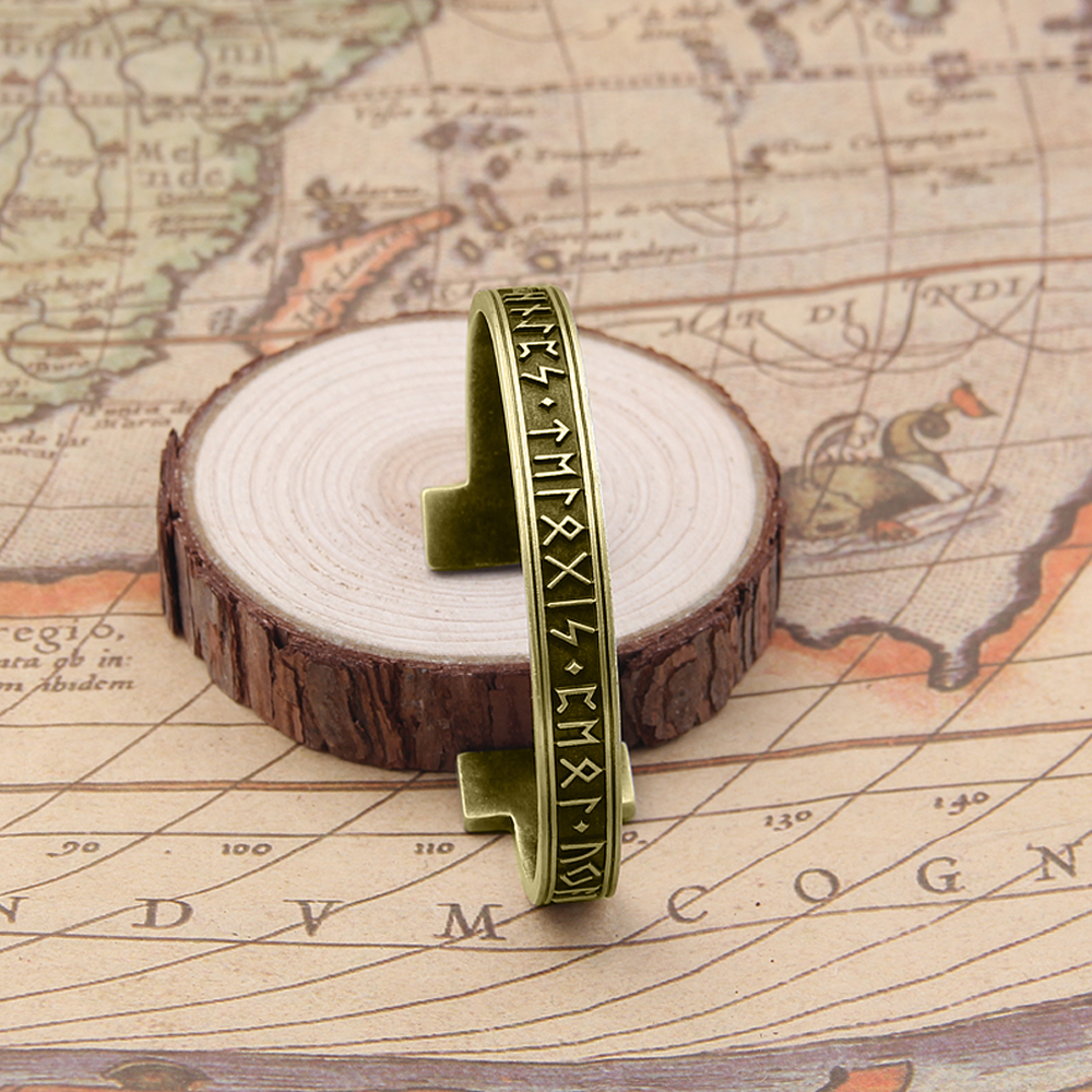 Antique Nordic Runes Bracelet