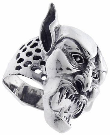 Sterling Silver Demon Ring