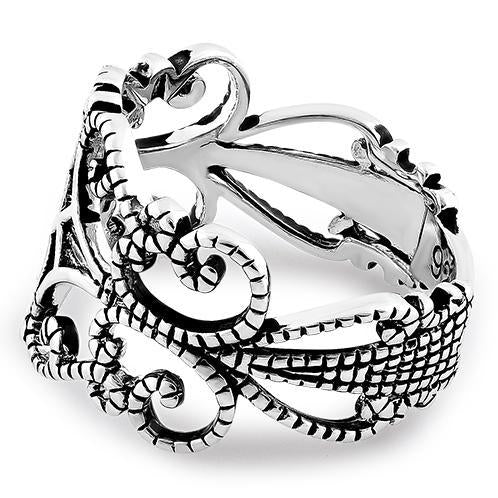 Sterling Silver Medieval Ring