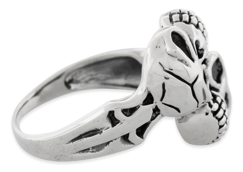 Sterling Silver Two Face Ring
