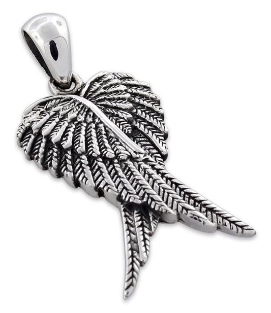 Sterling Silver Wings Pendant