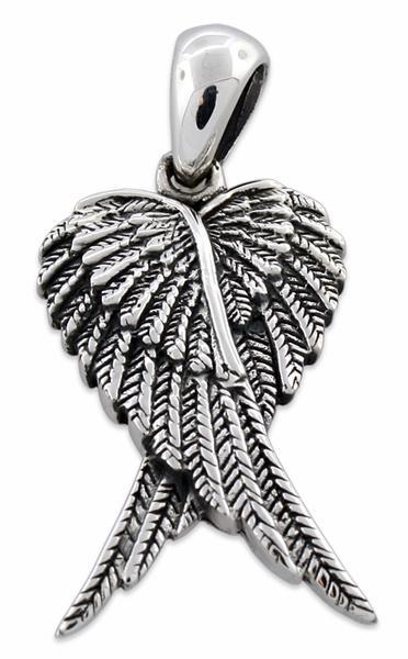 Sterling Silver Wings Pendant