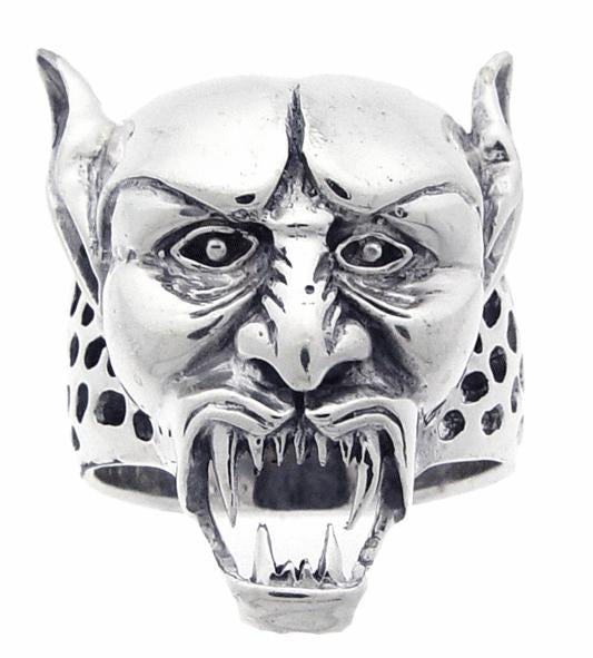 Sterling Silver Demon Ring