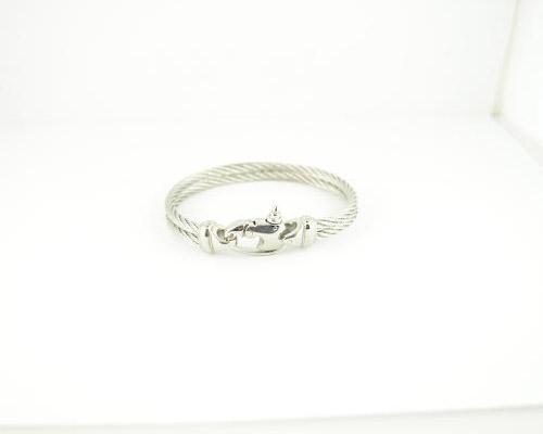 Gents Double Wire Bracelet Sz 8.5, 9