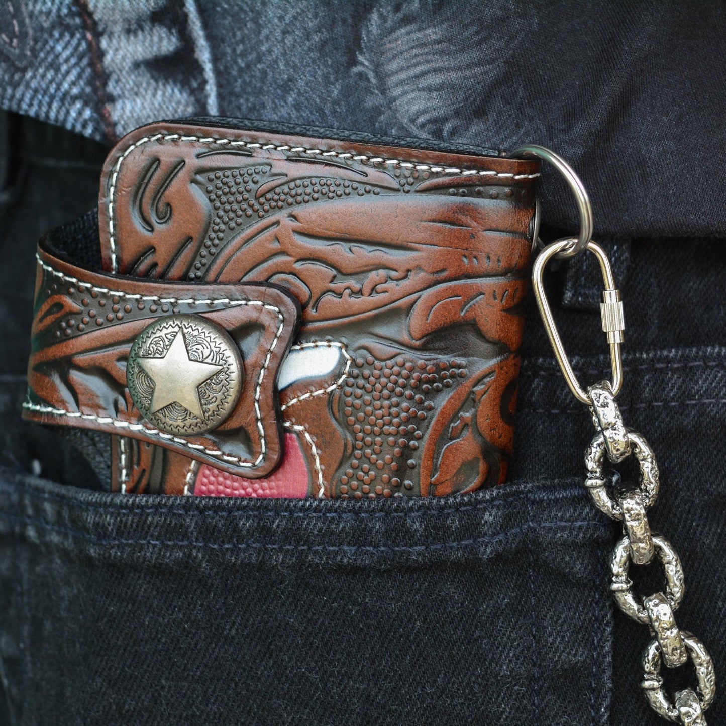 Wallet Dog Chain Stainless Steel 19"