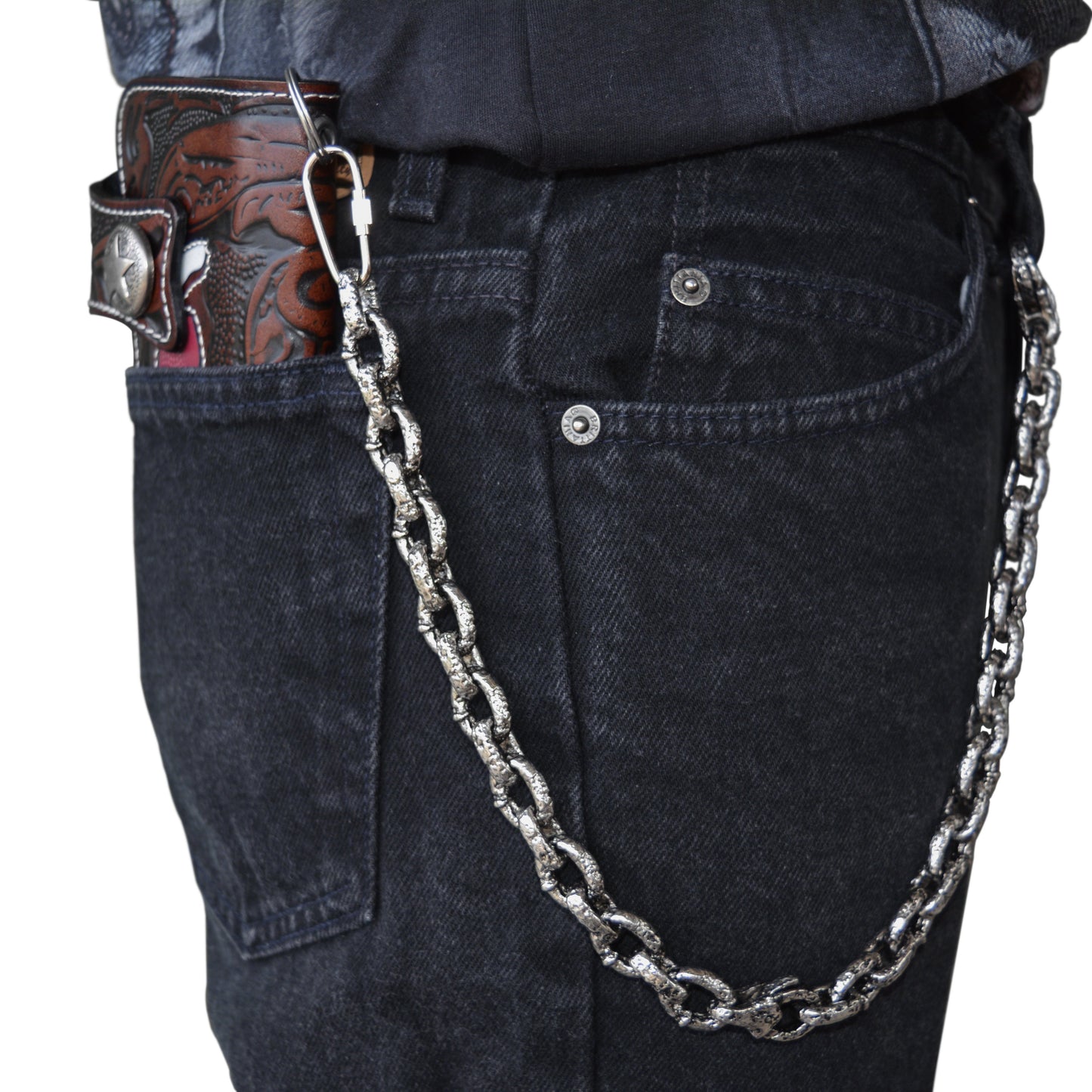 Wallet Dog Chain Stainless Steel 19"