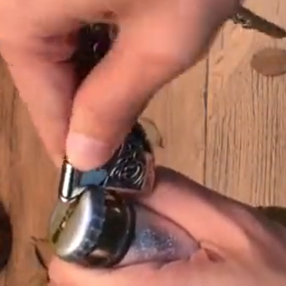 Viking Axe Bottle Opener Pendant Necklace