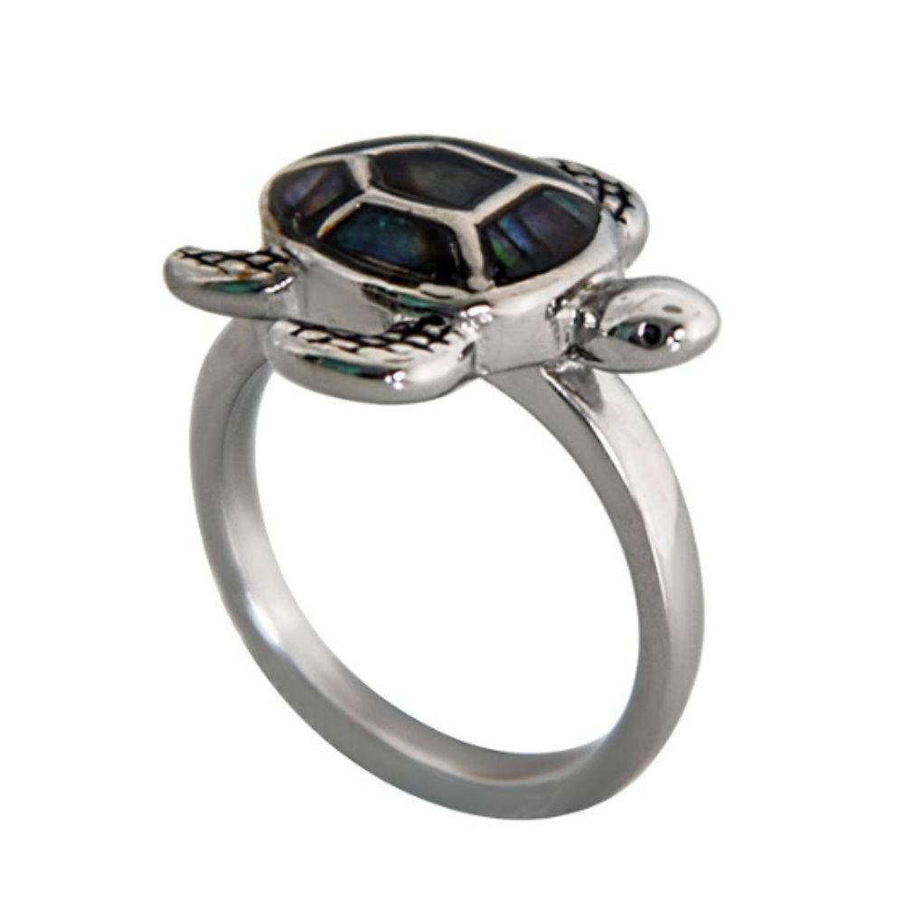 Women's Turtle Ring Stainless Steel Motorcycle Jewelry5 10
