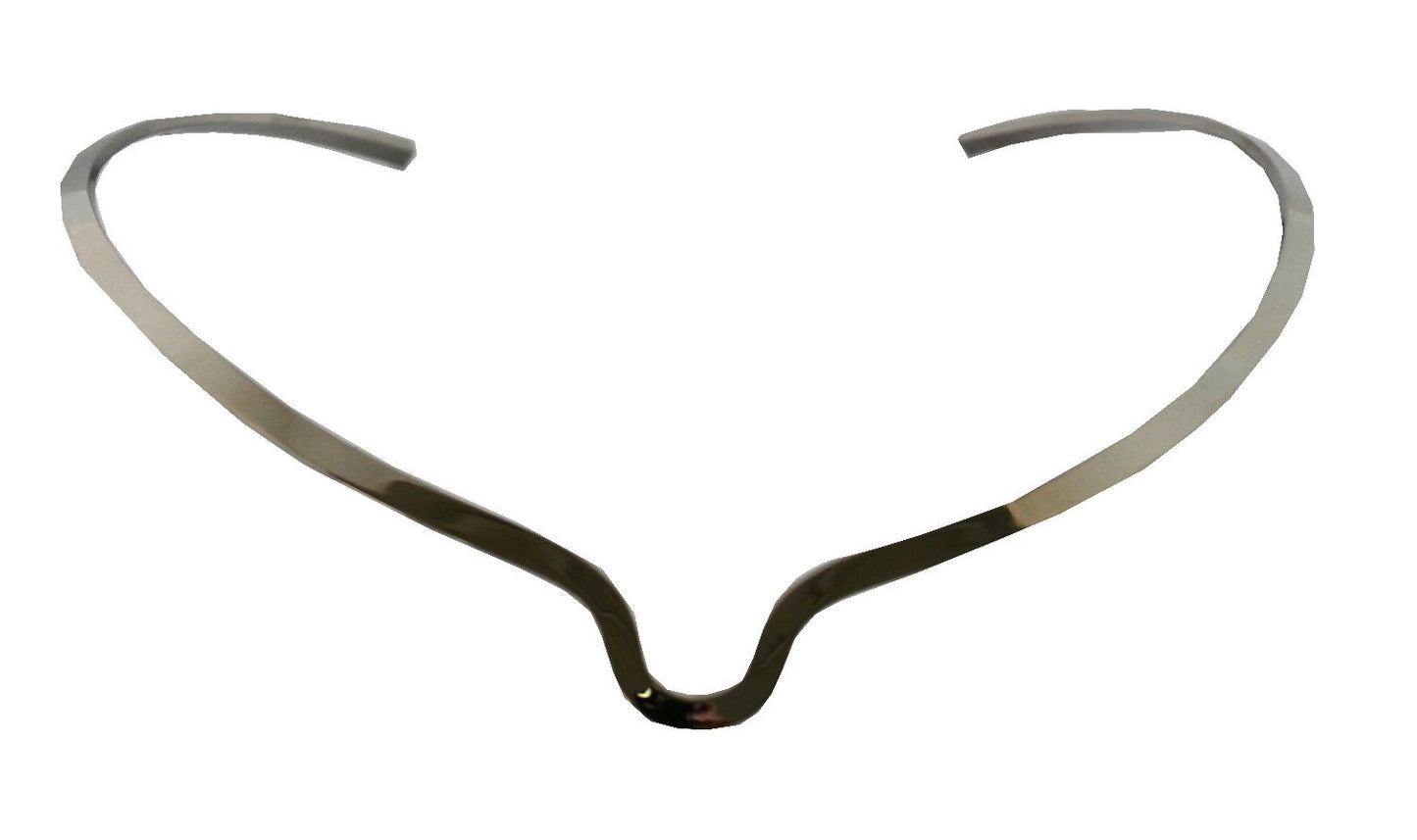 Cuff Necklace Stainless Steel For Pendant Plain Or with Pendant