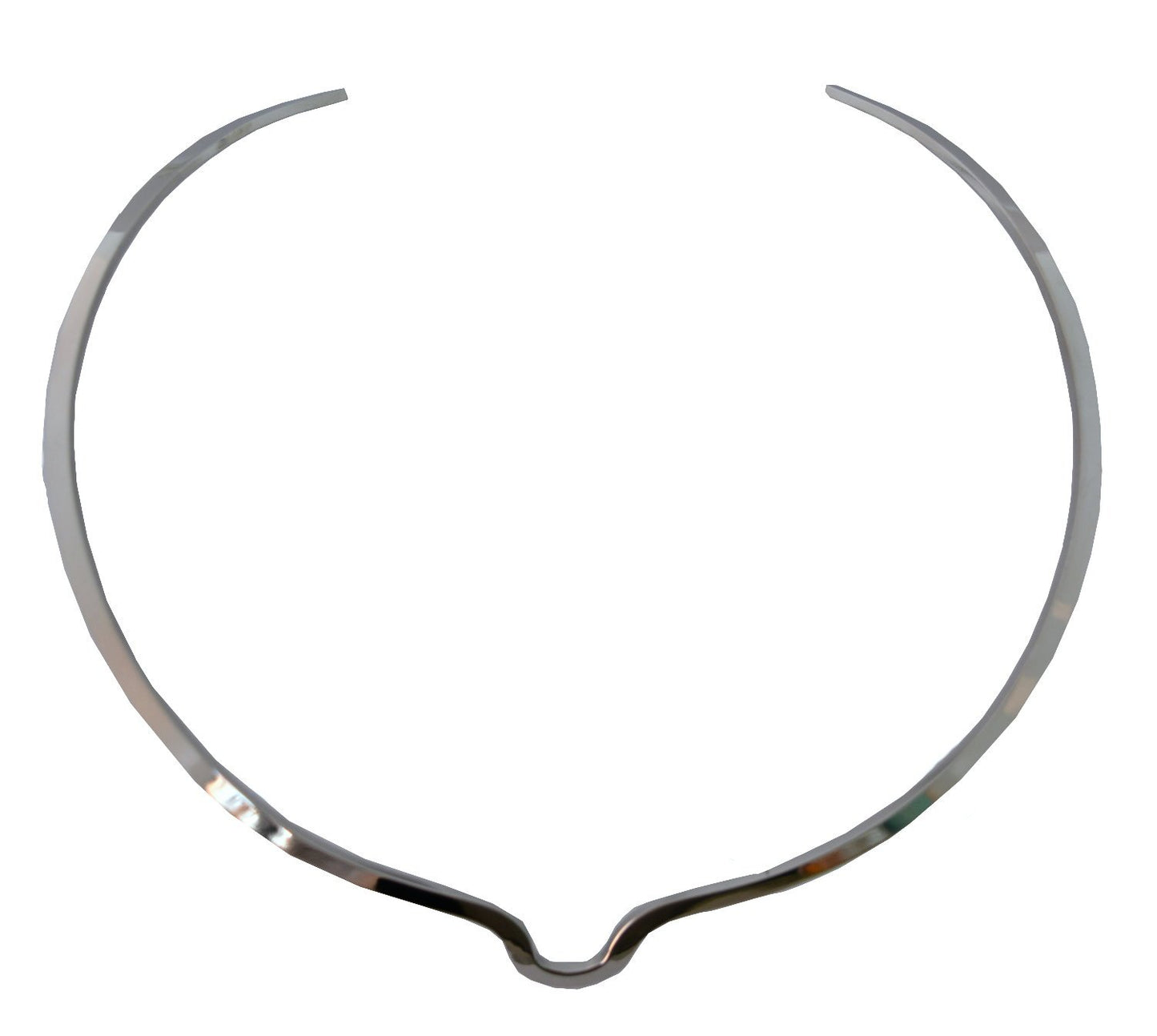 Cuff Necklace Stainless Steel For Pendant Plain Or with Pendant