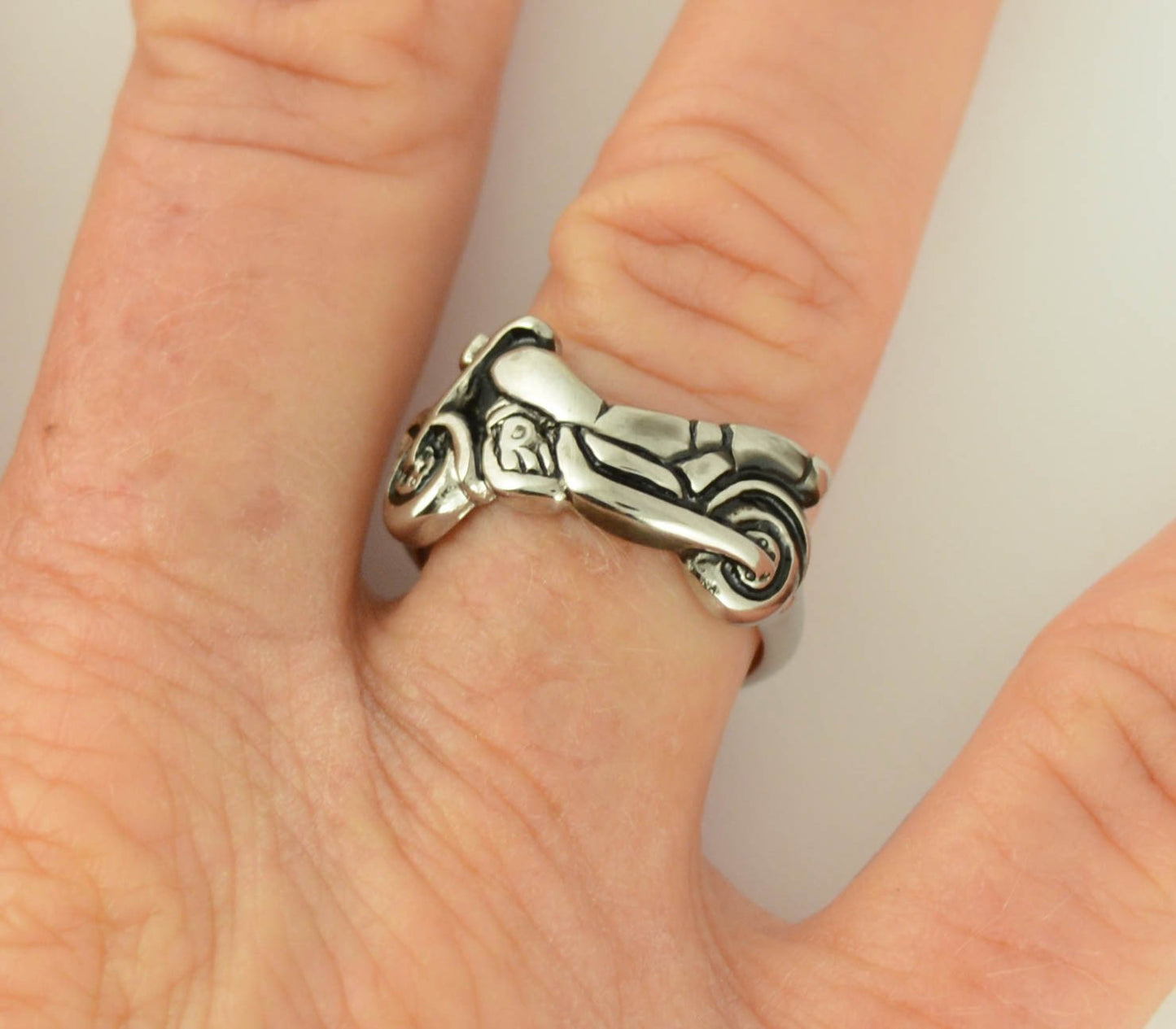 Women's Motorcycle Bike Ring Stainless Steel Motorcycle Jewelry5 10