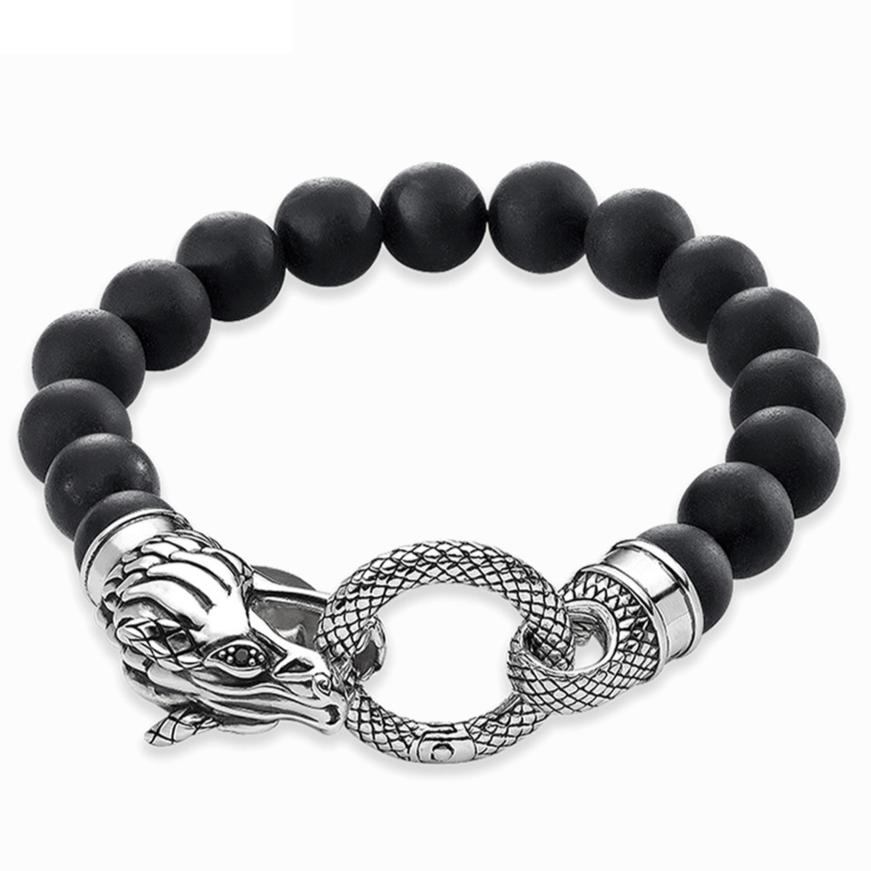 Dragon Beaded Bracelet / Sabo Style Beaded Bracelets for Men