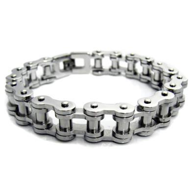 Bicylce Chain Link Bracelet (Stainless Steel)
