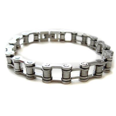 Bicycle Chain Link Bracelet Stainless Steel
