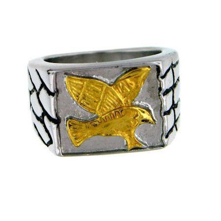 14mm Men's Eagle Ring (Stainless Steel)
