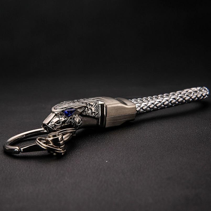 Wild Leopard Keychain
