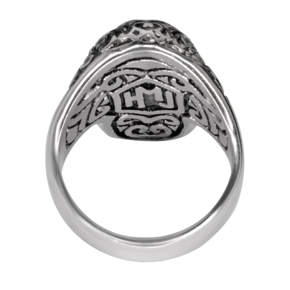 Gents Tattoo's Gone Wild Ring Stainless Steel Motorcycle Biker Jewelry 9 16