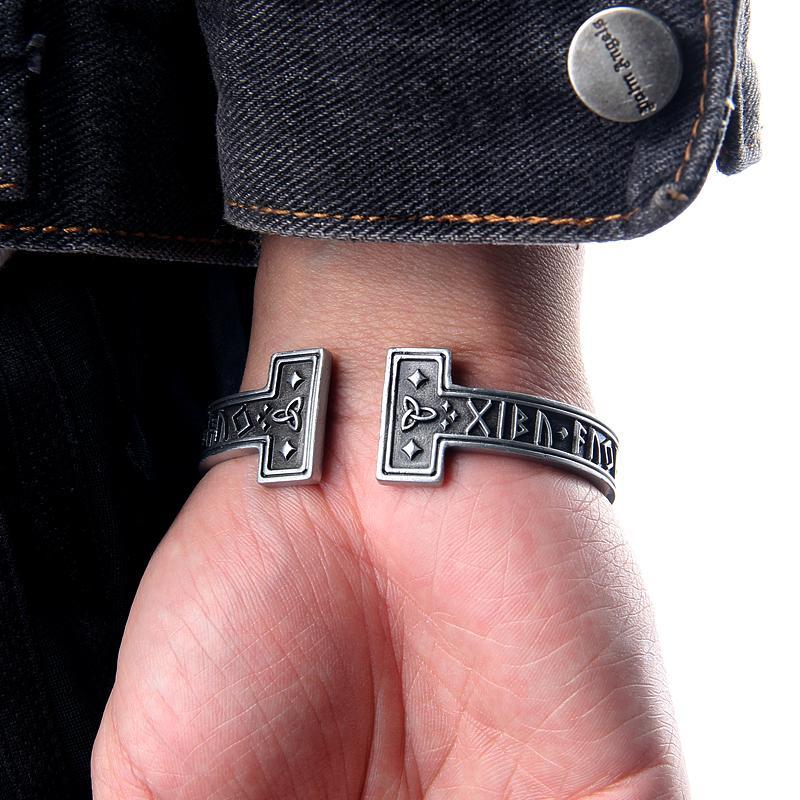 Antique Nordic Runes Bracelet