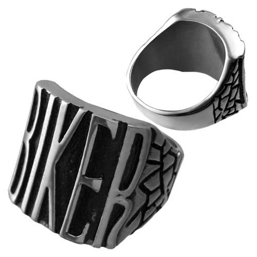 Bike Gang MC Club Ring (Stainless Steel)