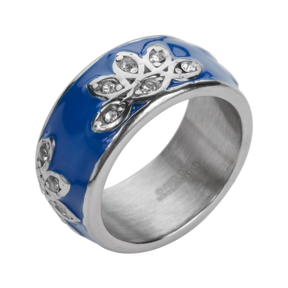 Fancy Design Ring Orange, Blue, Red, Black, Purple, Pink Stainless SteelWomen's Jewelry