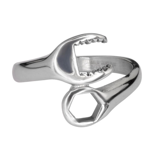 Women's Wrench Ring Stainless Steel Motorcycle Jewelry