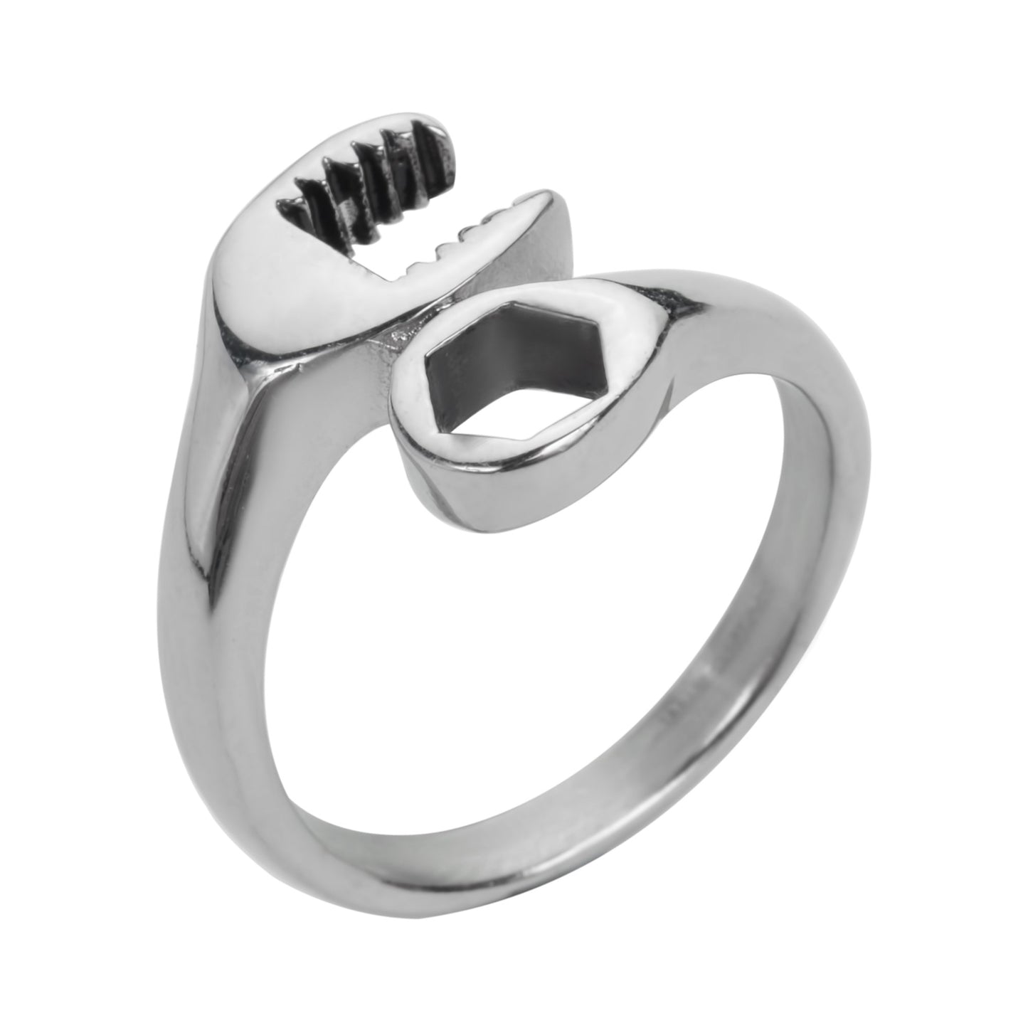 Women's Wrench Ring Stainless Steel Motorcycle Jewelry5 9