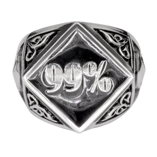 99% Ring Stainless Steel Motorcycle Biker Jewelry