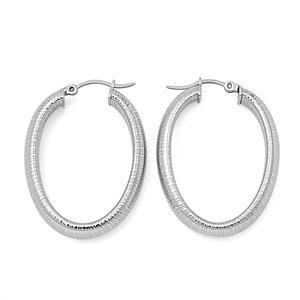 Stainless Steel Hoop Earrings