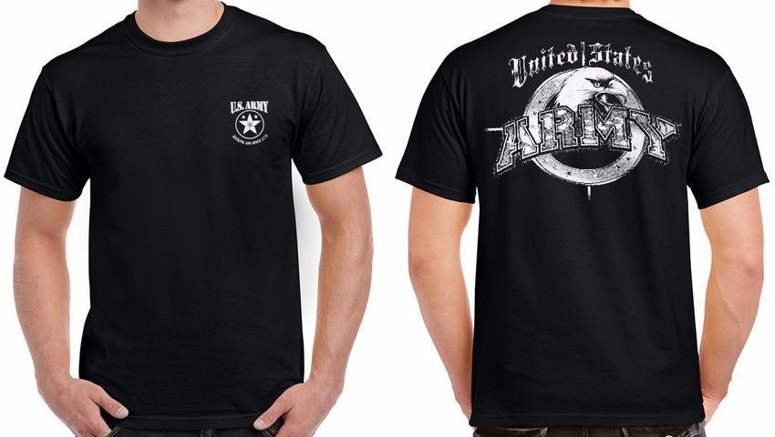 Badass Jewelry Army Men's Black T-shirt