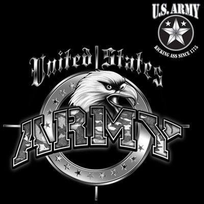 Badass Jewelry Army Men's Black T-shirt