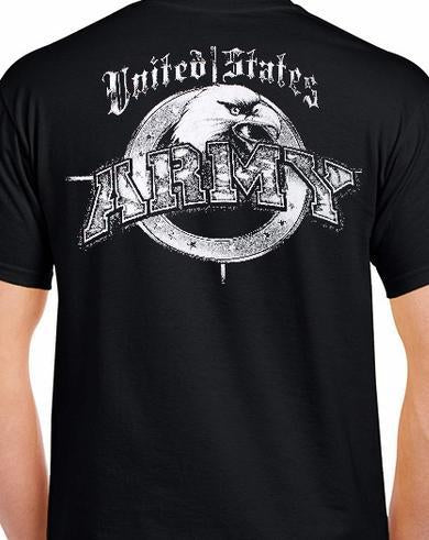 Badass Jewelry Army Men's Black T-shirt