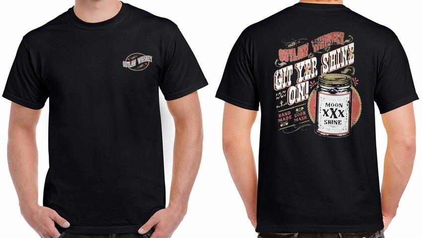 Badass Jewelry Get Yer Shine On Men's Black T-shirt