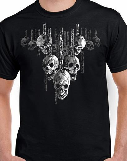 Badass Jewelry Hanging Out Men's Black T-shirt