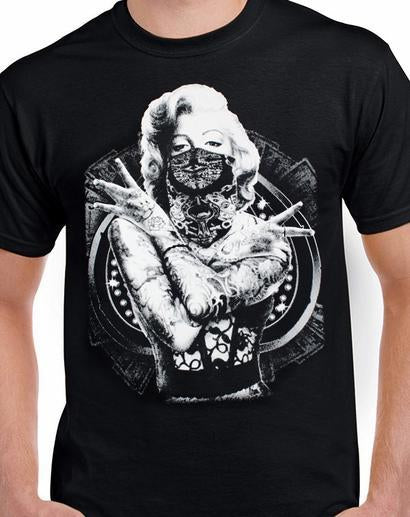 Badass Jewelry MM Outlaw Men's Black T-shirt
