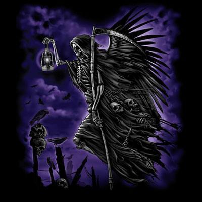 Badass Jewelry Soultaker Men's Black T-shirt