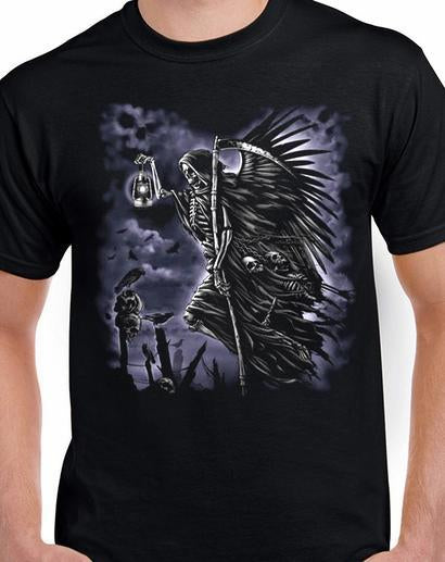 Badass Jewelry Soultaker Men's Black T-shirt