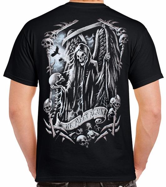 Badass Jewelry We Meet Again Men's Black T-shirt