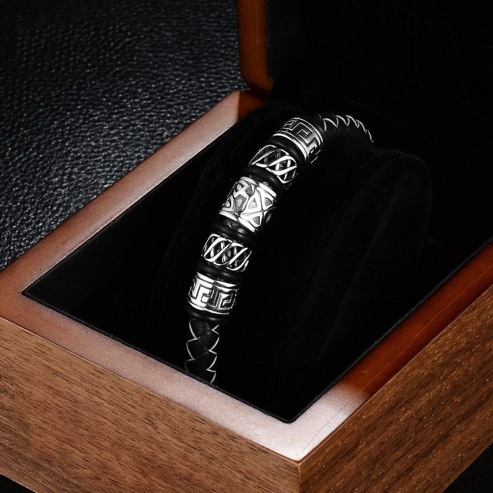 Ancient Glory Leather Bracelet